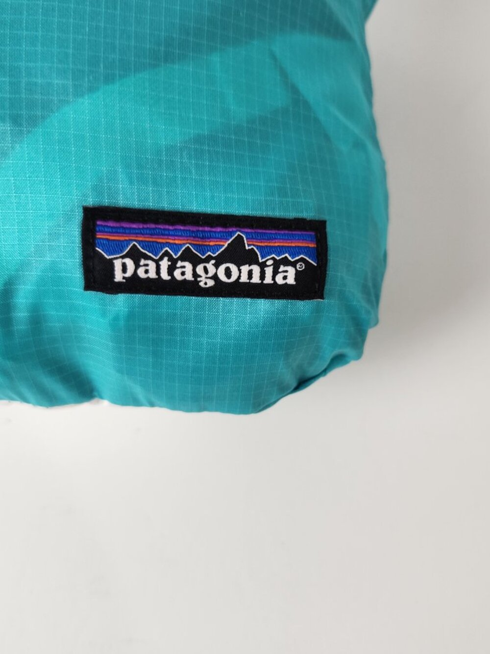 Patagonia Backpack Light Blue Lightweight Travel Tote Pack Packable STY48808 - Picture 12 of 16